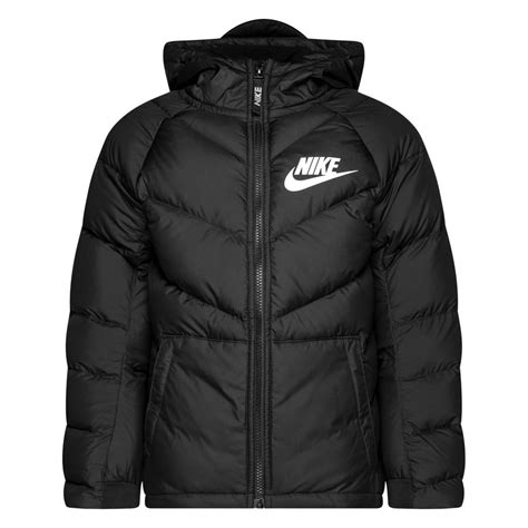 nike winterjacke schwarz kinder